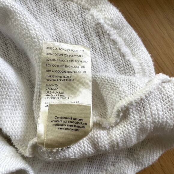 Free People We The Free Snowbell Babydoll Top - White - XS/S - Picture 5 of 5